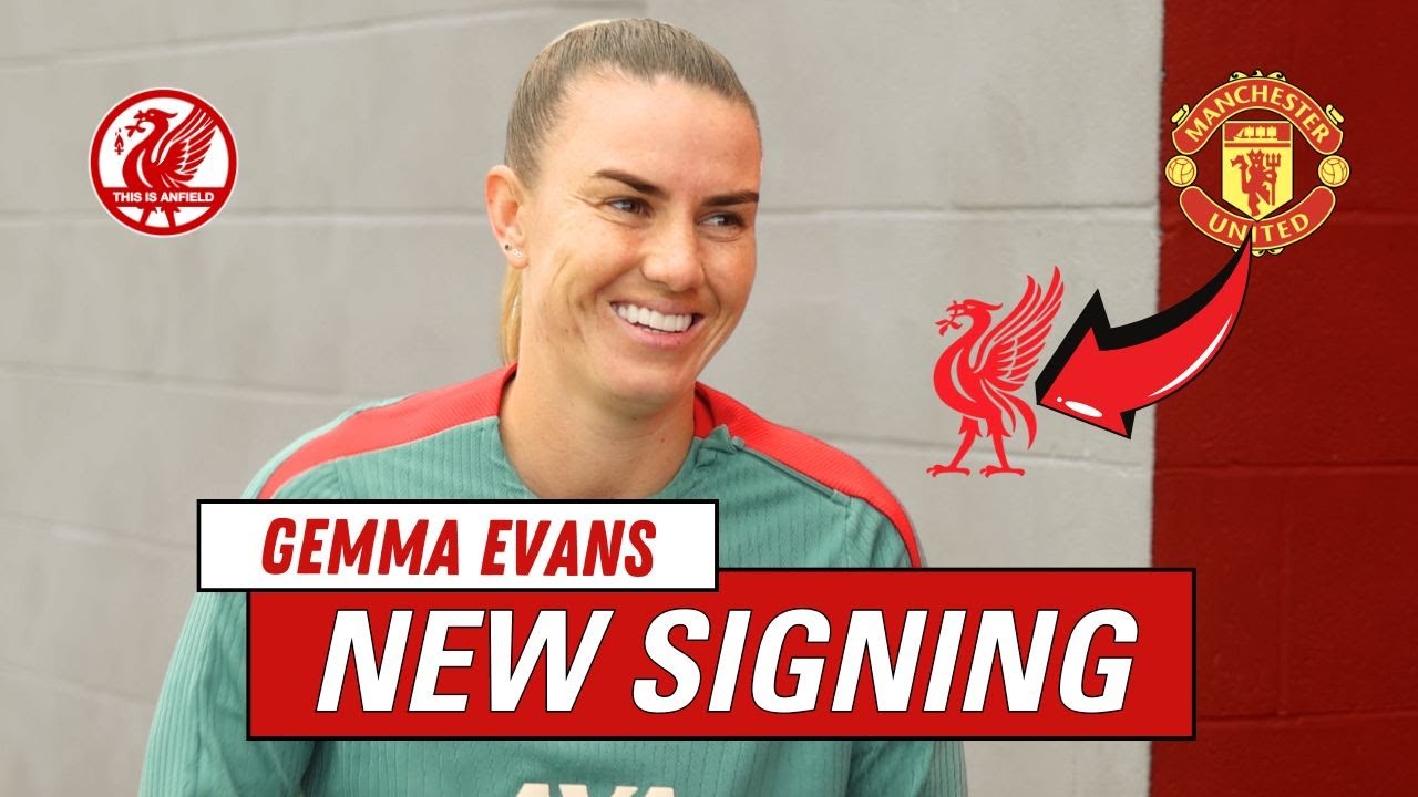 1st transfer in 60 YEARS from Man United to Liverpool! | Gemma Evans interview