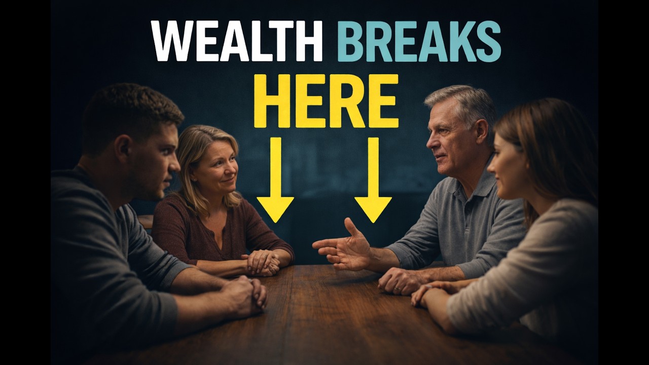 Why Families Lose Wealth at the Kitchen Table (Not the Stock Market)