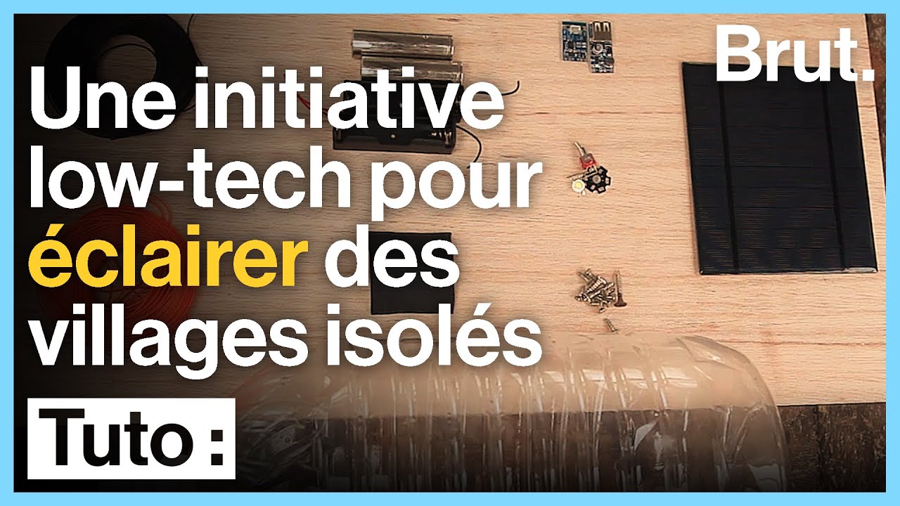 Une initiative low-tech pour éclairer des villages isolés