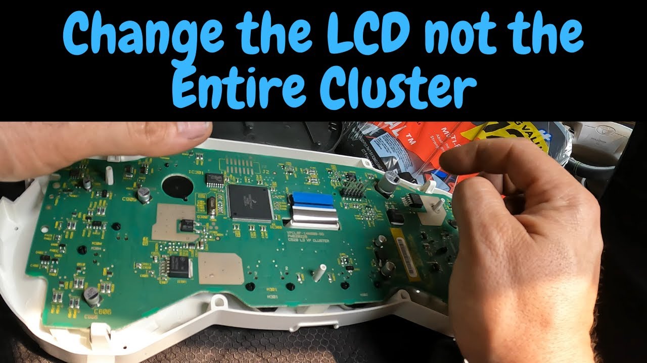 2014 Ford Escape Instrument Cluster and LCD Replacement