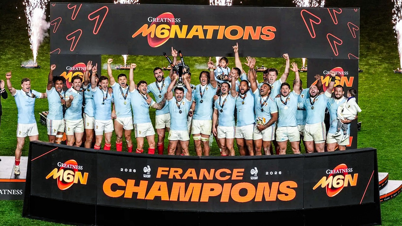TROPHY LIFT | France take Championship title in unforgettable encounter with England 🏆