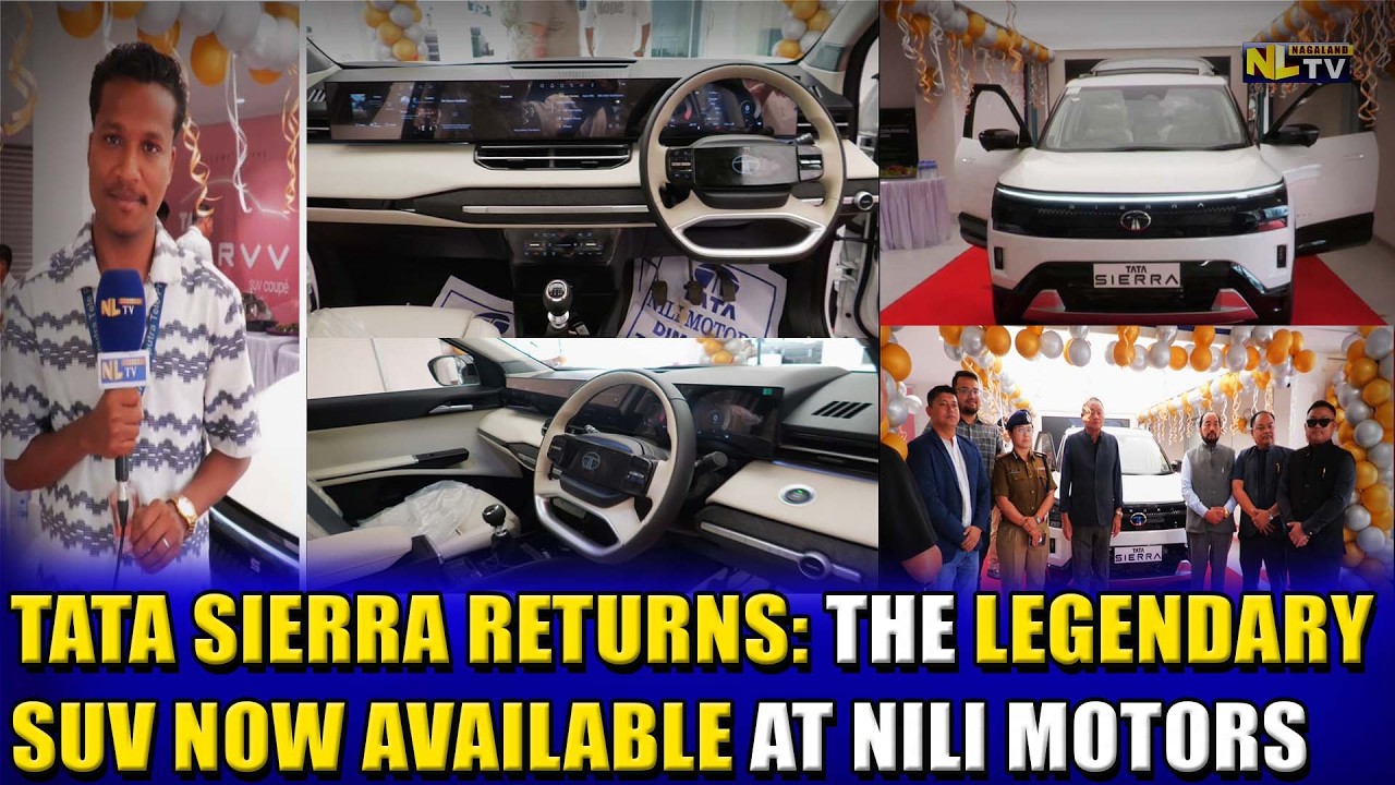 TATA SIERRA RETURNS: THE LEGENDARY SUV NOW AVAILABLE AT NILI MOTORS