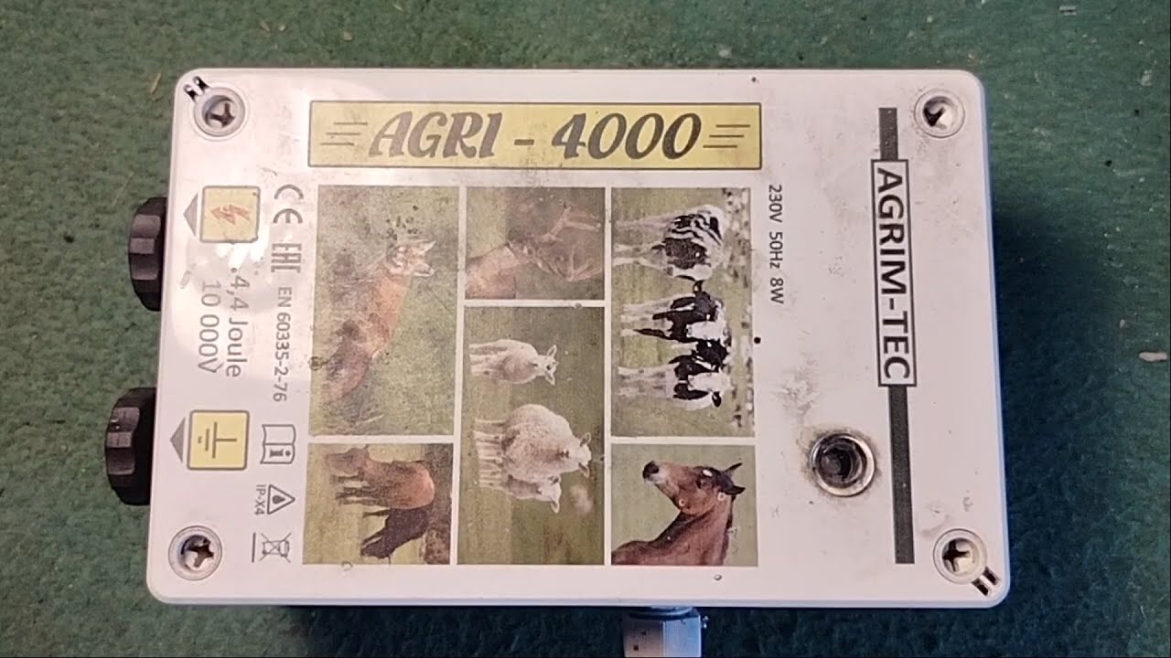 Naprawa elektryzatora do pastucha na 7 kilometrów AGRI-4000