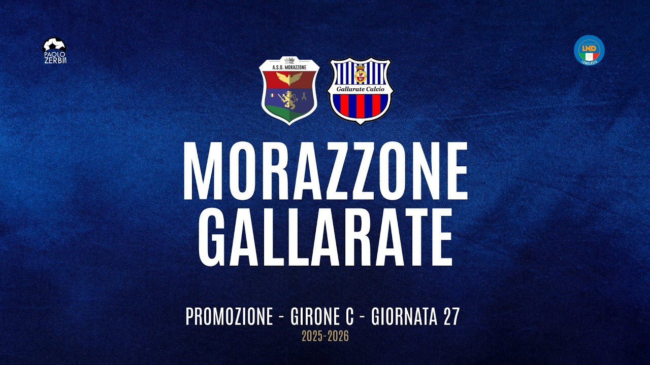 [HIGHLIGHTS] Promozione Girone C 25/26 | Giornata 27 | Morazzone - Gallarate