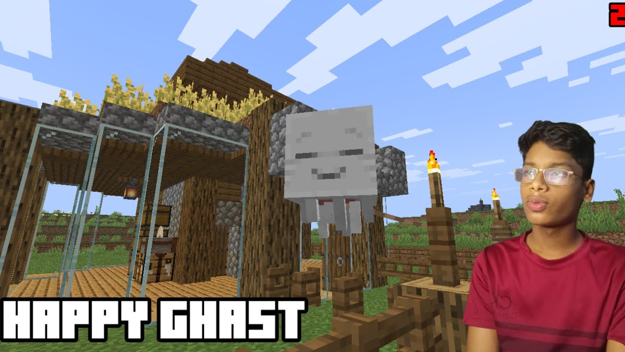 Happy Ghast | Minecraft Survival Survival | TeluguSandBoyTSB | #3 
