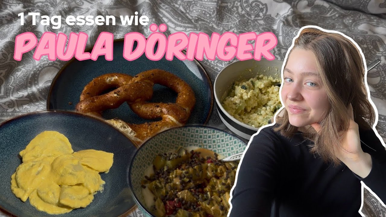 1 Tag ESSEN WIE @Paula Doeringer 💕 | Miracuja