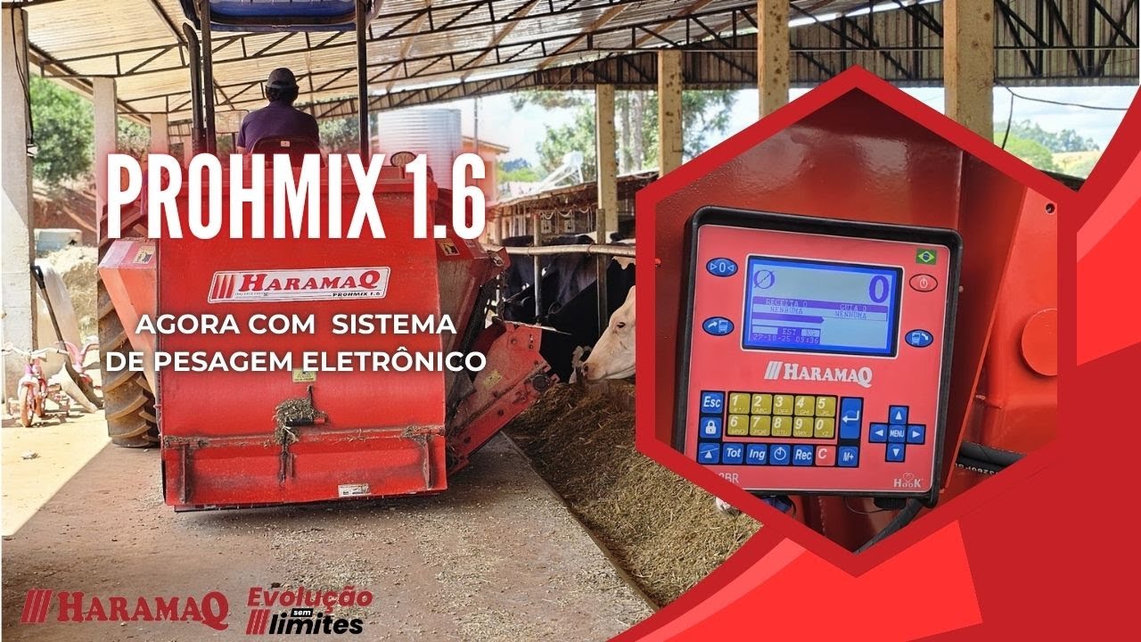 PROHMIX 1 6 AGORA TEM SISTEMA DE PESAGEM ELETRONICO!