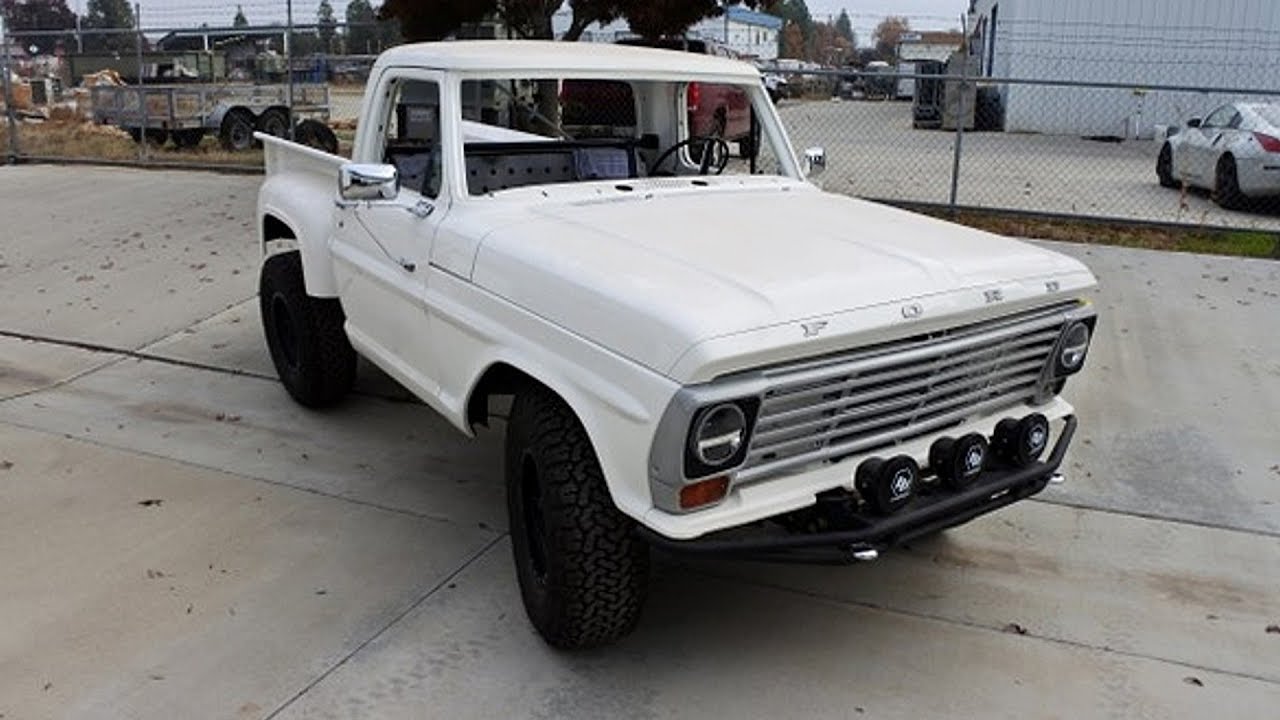 1967 Ford F100 Race Pickup Truck Build Project