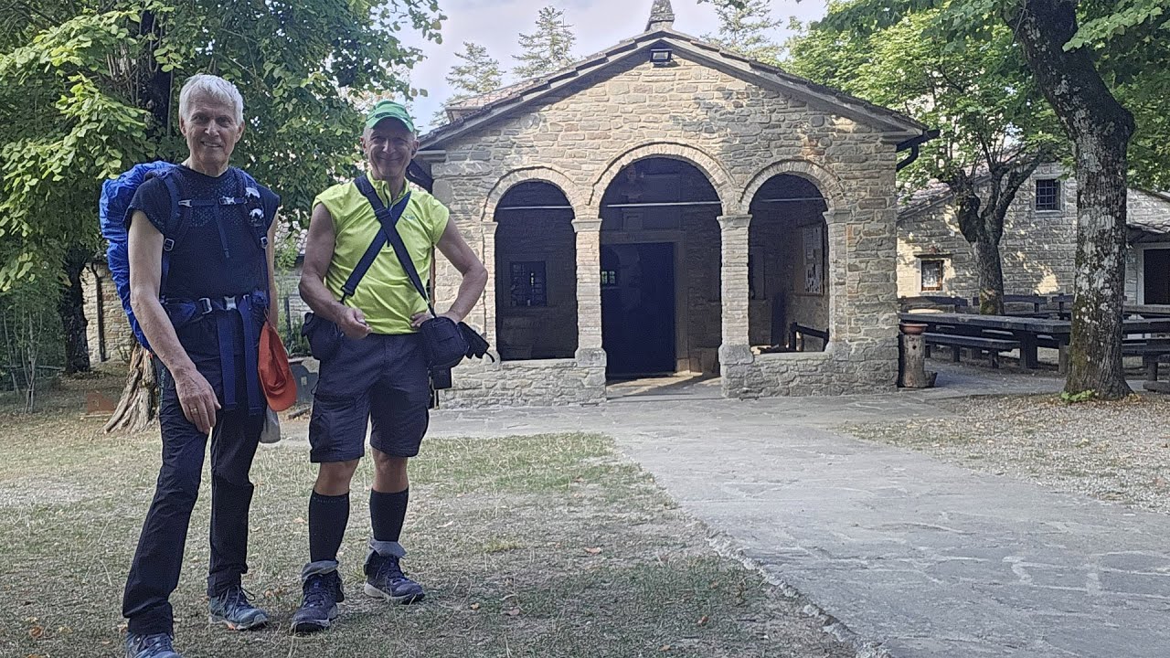 Trekking 18,8 km Anello delle due Valli - Santuario di Corzano - Rio Salso - Monte Piano 01-09-2024