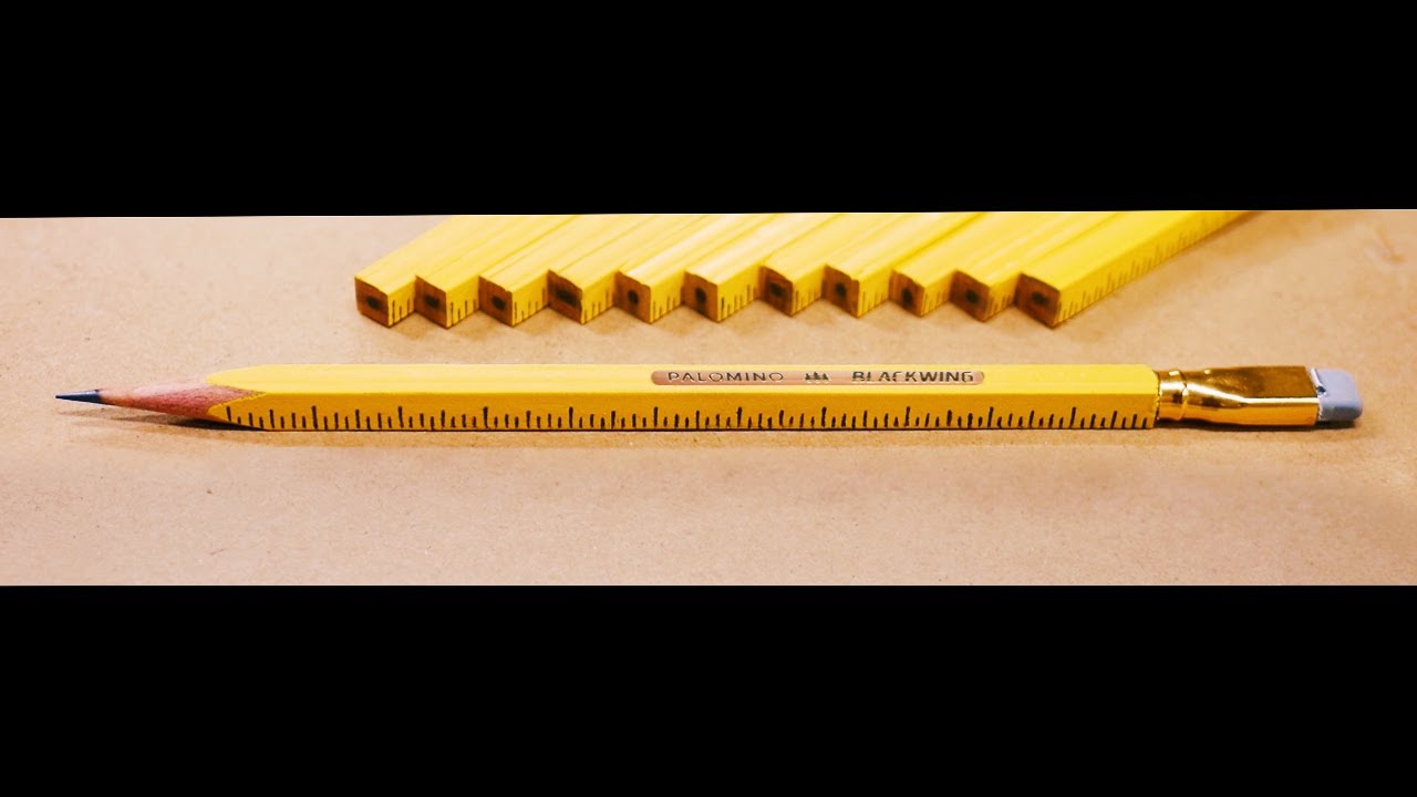 Hackwing: A Square Blackwing Pencil