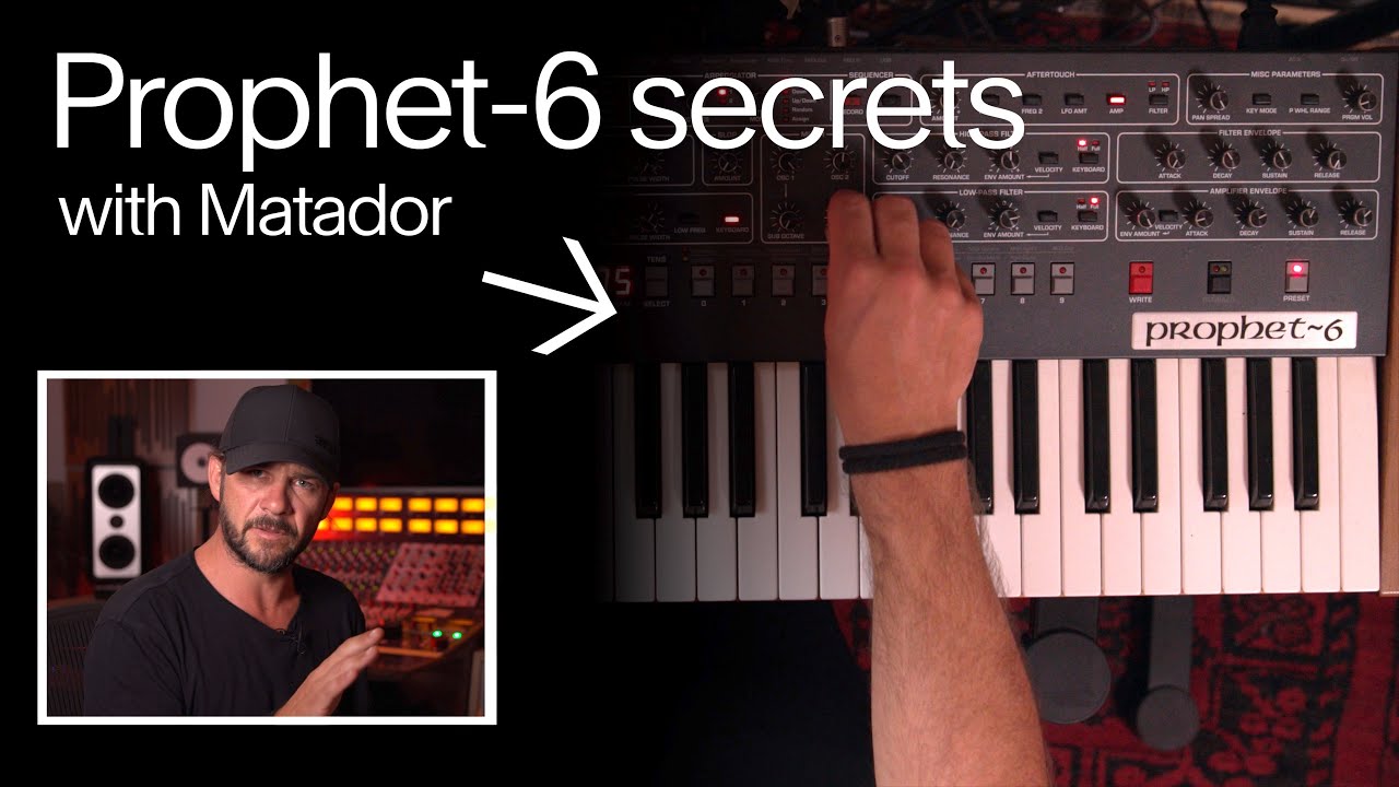 Synth development and Progression with the Prophet 6  | Matador
