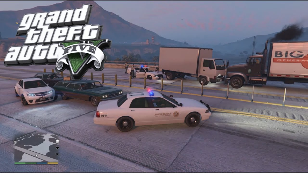 GTA 5 DANGEROUS POLICE PURSUIT CHASE SIMULATOR ULTIMATE POLICE CAR DRIVING