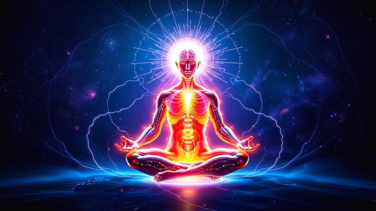 432hz + 528hz + 963hz - Stress and Anxiety | Spiritual Awakening, Whole Body Renewal