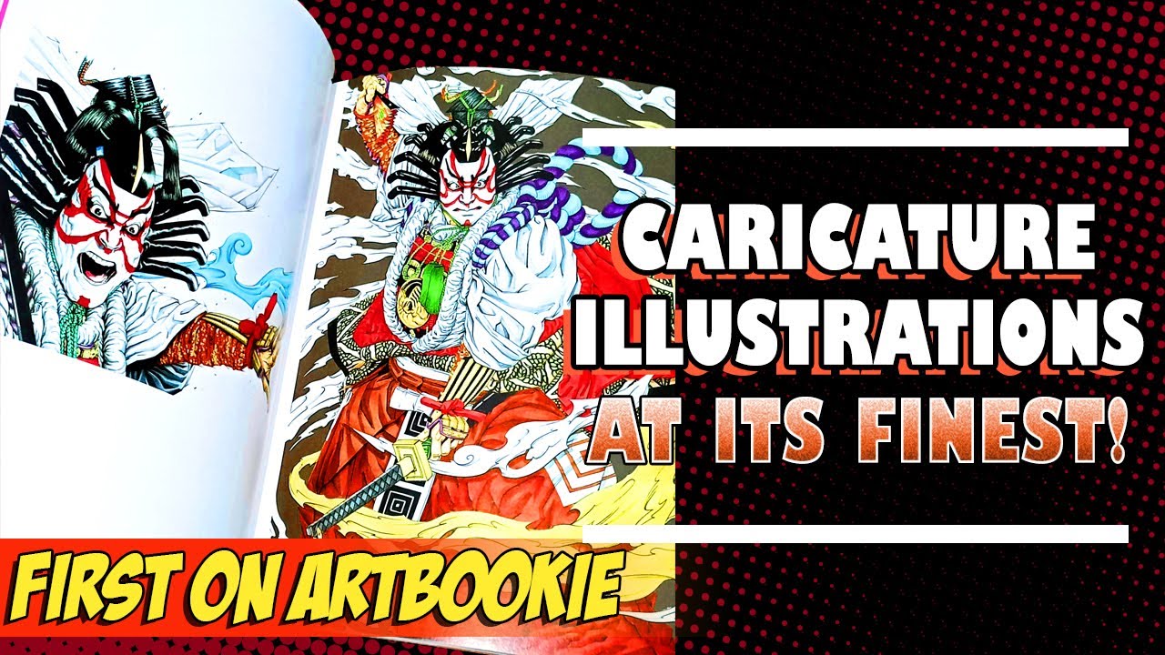 Insane Caricature Illustrations Artbook!  (Dai Tamura Illustration Art Works: DT)