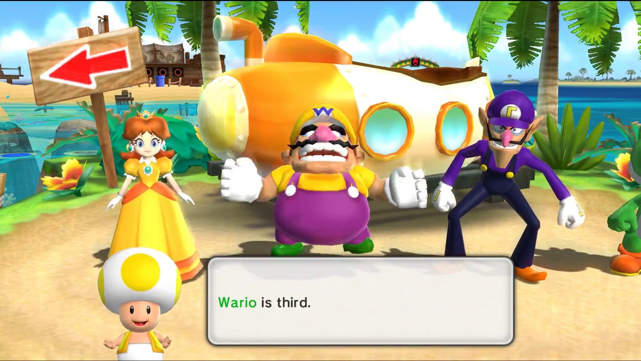 Mario Party 9 Blooper Beach #2