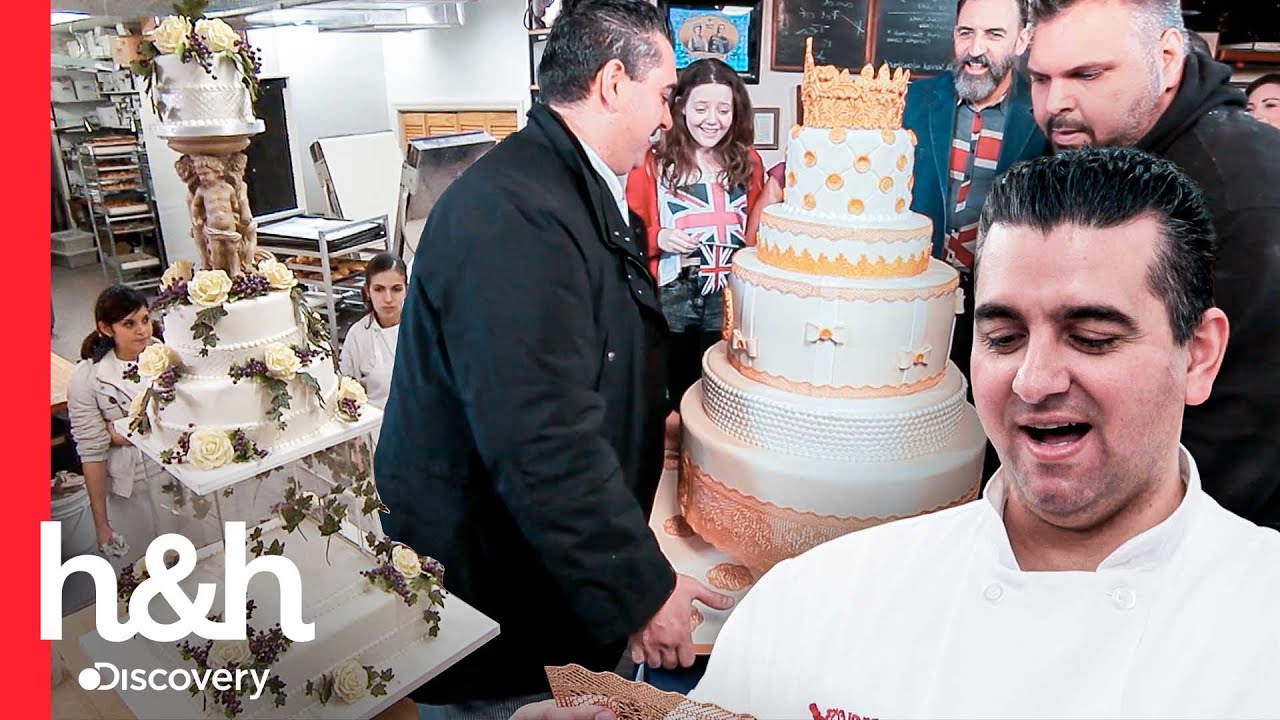 2 bolos espetaculares em grande escala e altura feitos por Buddy | Cake Boss | Discovery H&H Brasil
