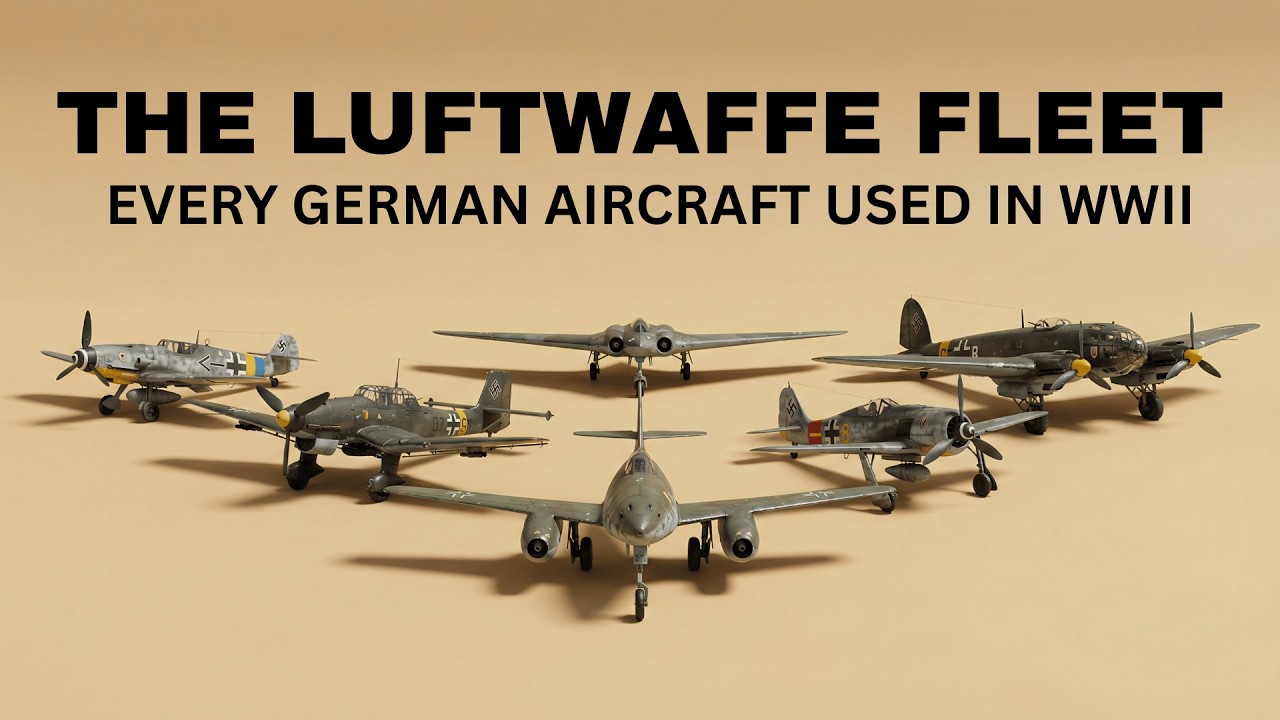 Every German Aircraft Used in WWII