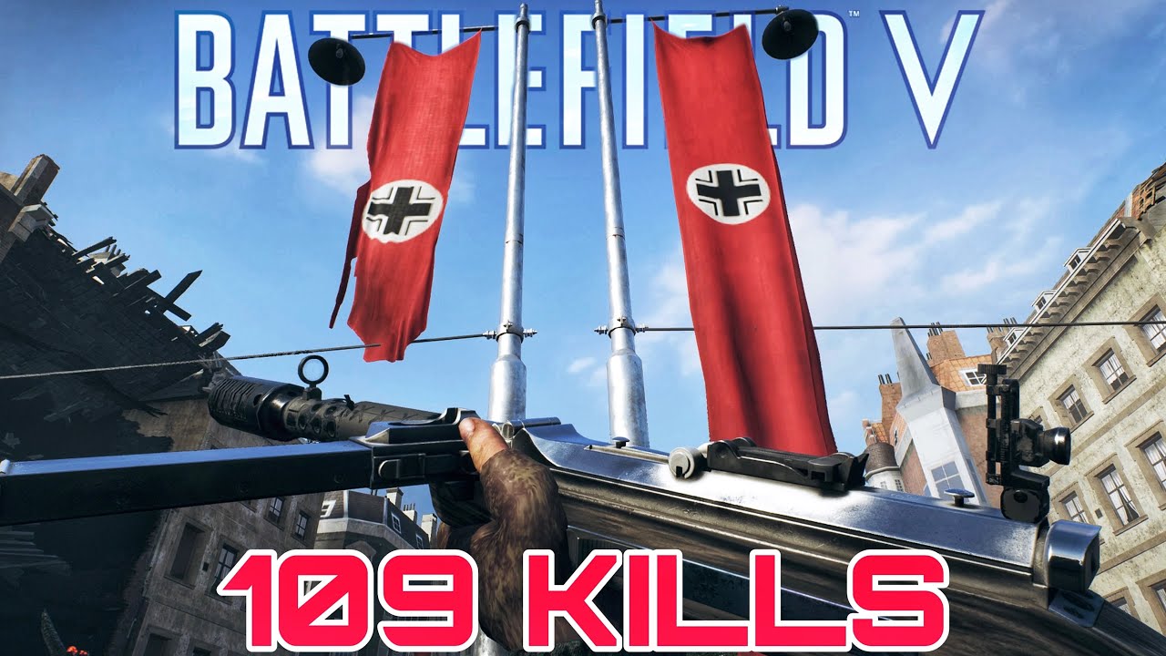 Battlefield V 109 Kills MP34 Underground Conquest