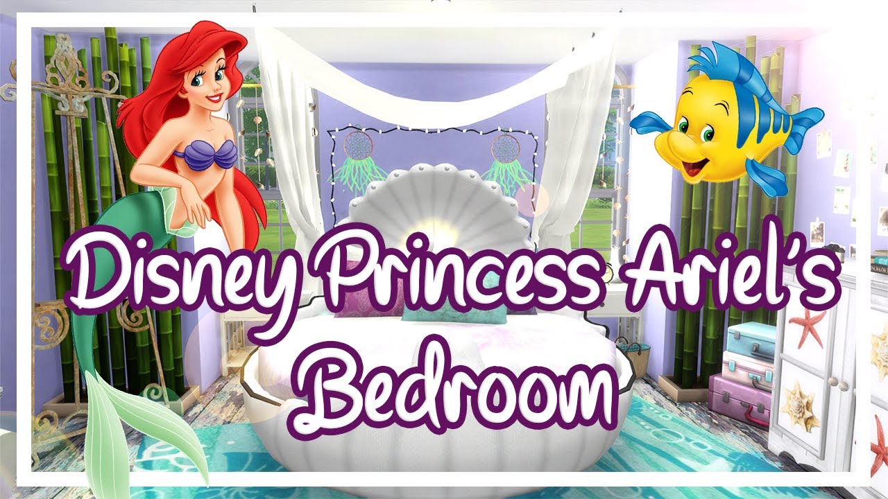 The Sims 4: Room Build || Disney Princess Ariel's Bedroom