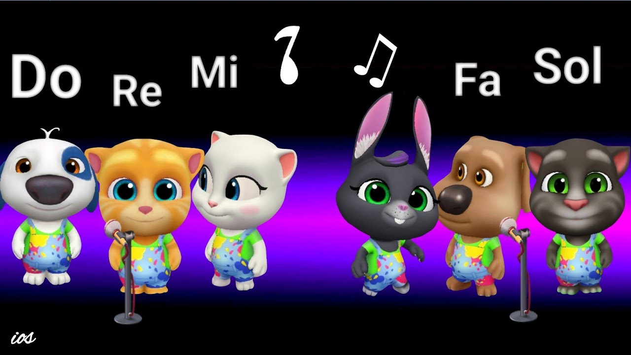 My Talking Tom Friends - SQUID GAME - DO RE MI FA SOL