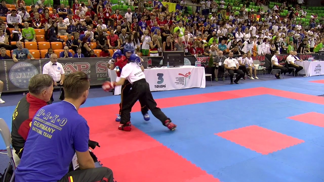 Monika Petkova v Lucy Pieczinski WAKO European Championships 2019