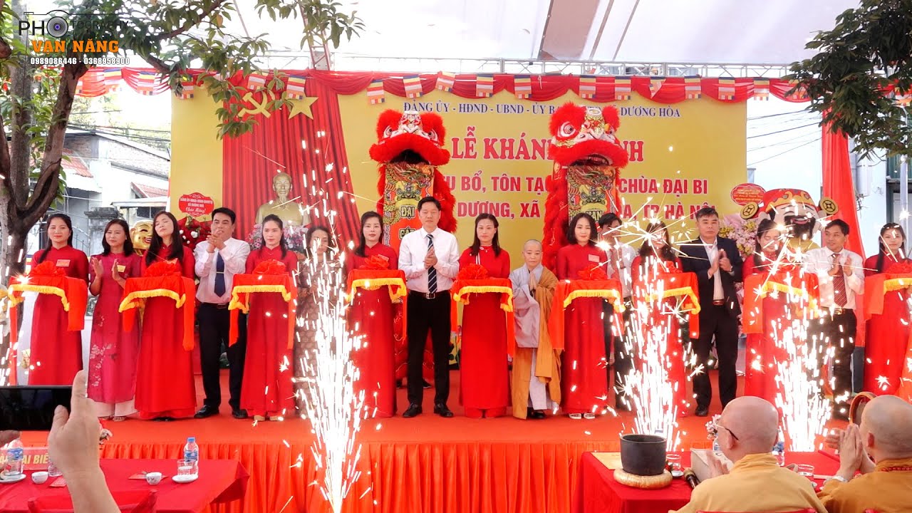 CHÙA ĐẠI BI LÀNG QUẾ DƯƠNG XÃ DƯƠNG HOÀ HÀ NỘI (ĐẠI LỄ KHÁNH THÀNH)
