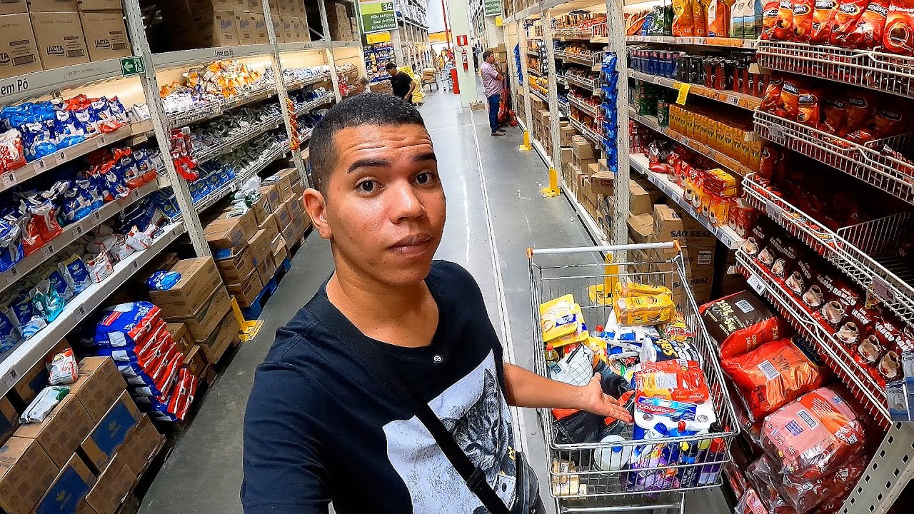 Fazendo COMPRAS DO MÊS com 500 REAIS | João Pessoa - 2025