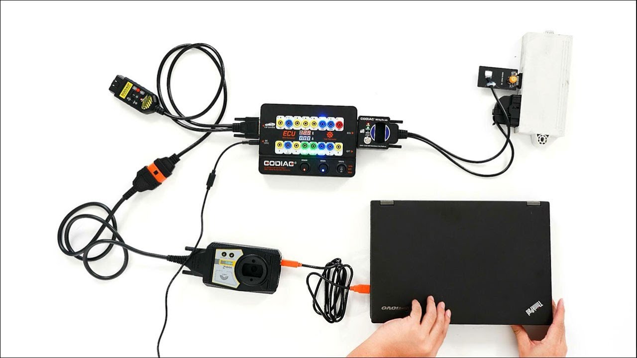Godiag GT100 PLUS + CAS2 CAS3 SER Semi Smart Test Platform + VVDI2 Read BMW IMMO Data- OBDII365