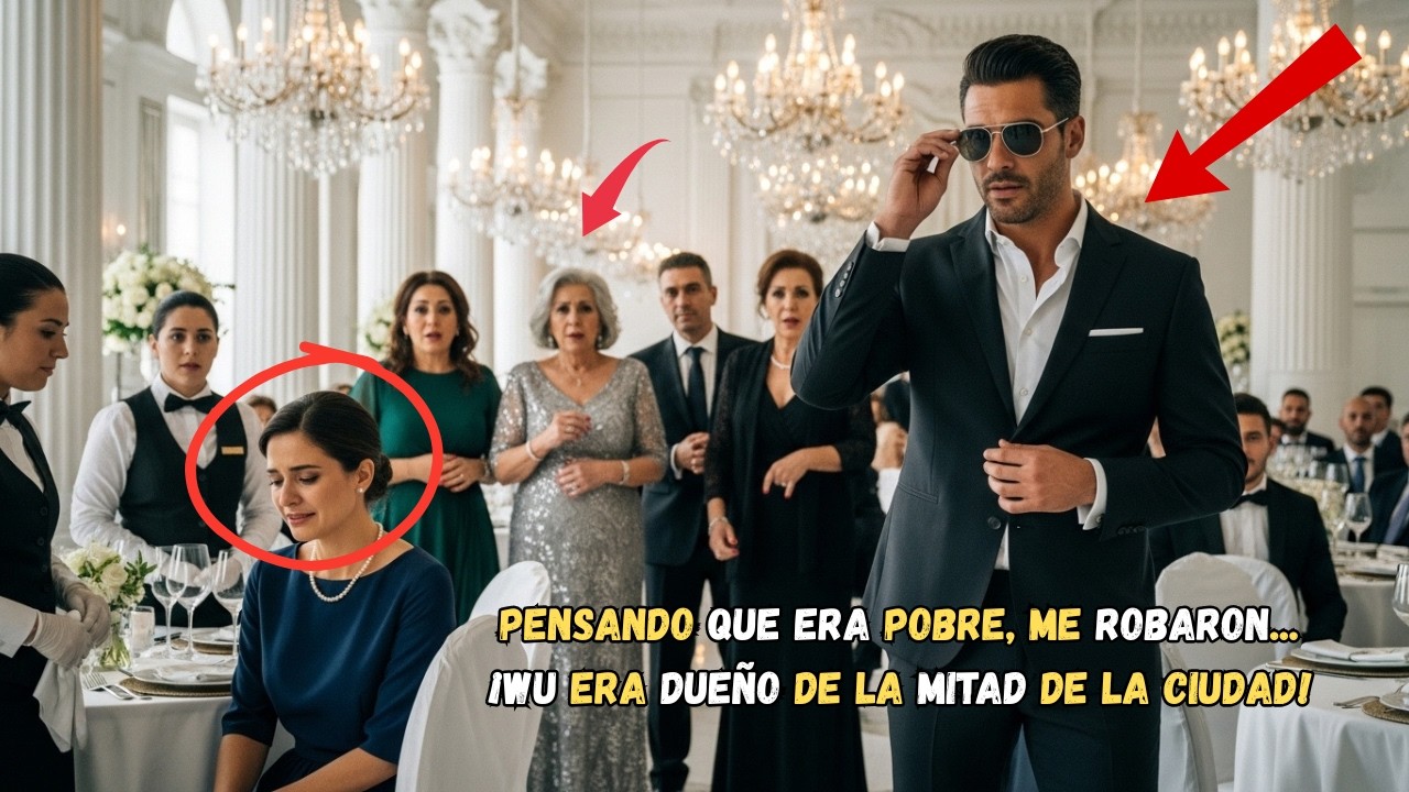 Humillada en la boda… su esposo multimillonario lo cambió todo