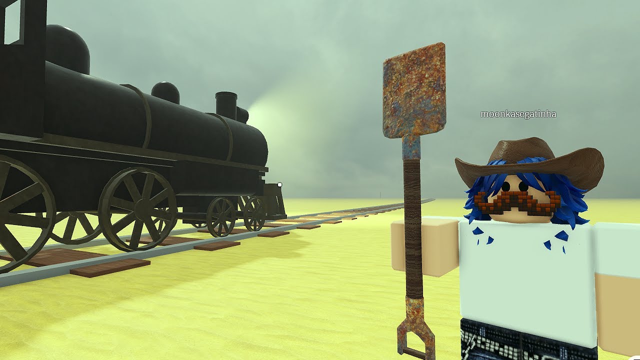 UM TREM. UMA RETA. ZUMBI. INFINITO.