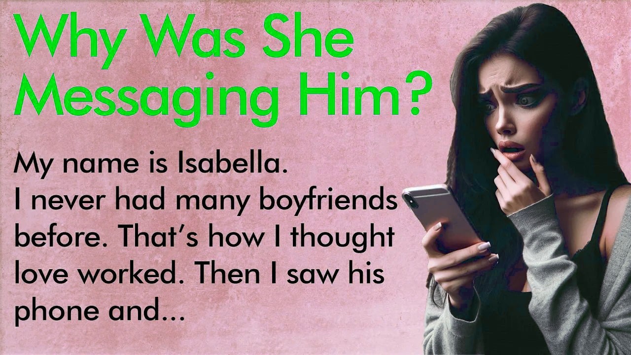He Held My Hand... While He Texted Her ✅ English Learning Practice (A1–A2 Level) ✅