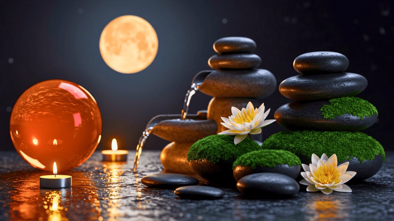 Relaxing Deep Sleep Ambience 🌙 Insomnia Relief Stress Healing Sounds for Peaceful Night