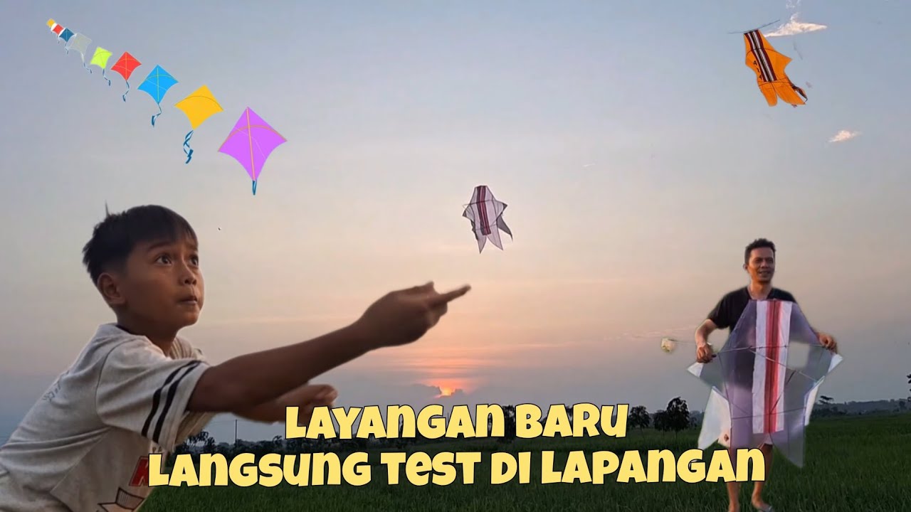 Beli Layangan Baru Malah Oleng Saat Terbang