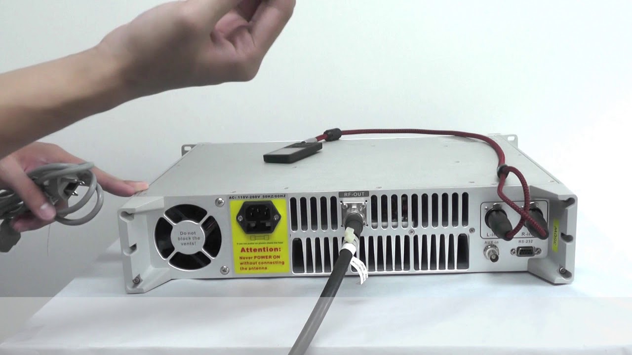 La Brève Introduction sur Letransmetteur FM 350W