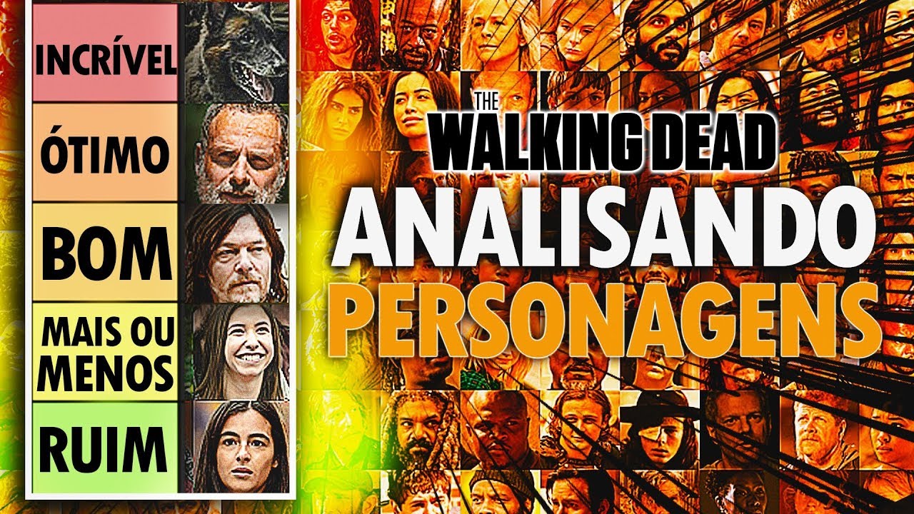 ANALISANDO TODOS OS PERSONAGENS DE THE WALKING DEAD!!!