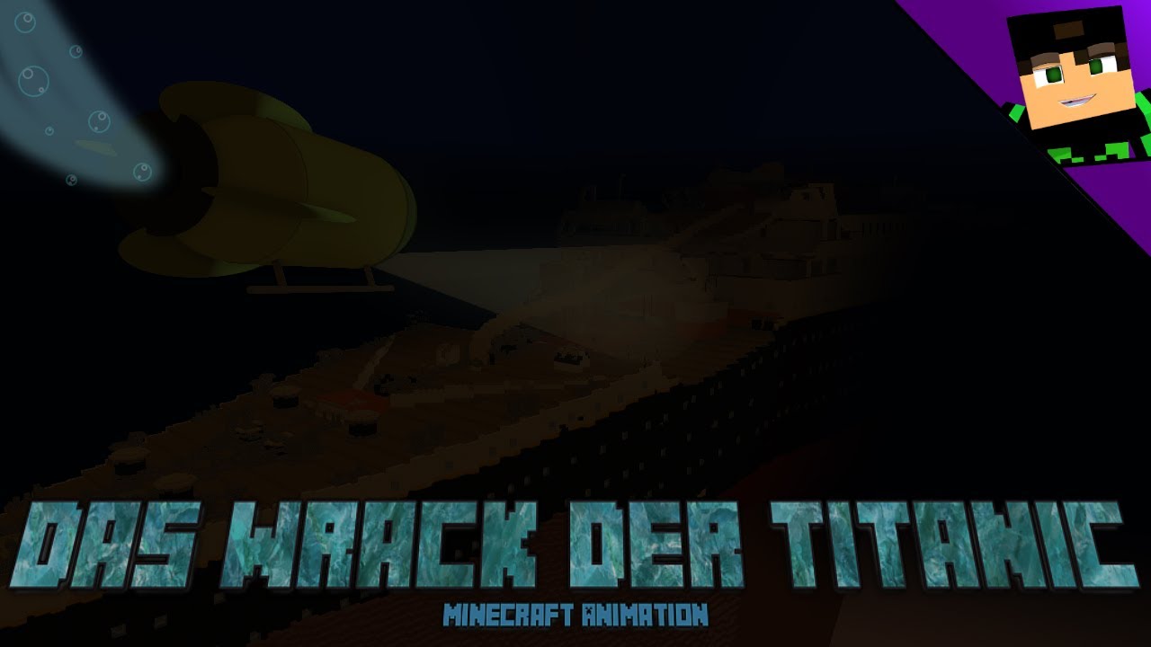 Das Wrack der Titanic - [Minecraft Animation]