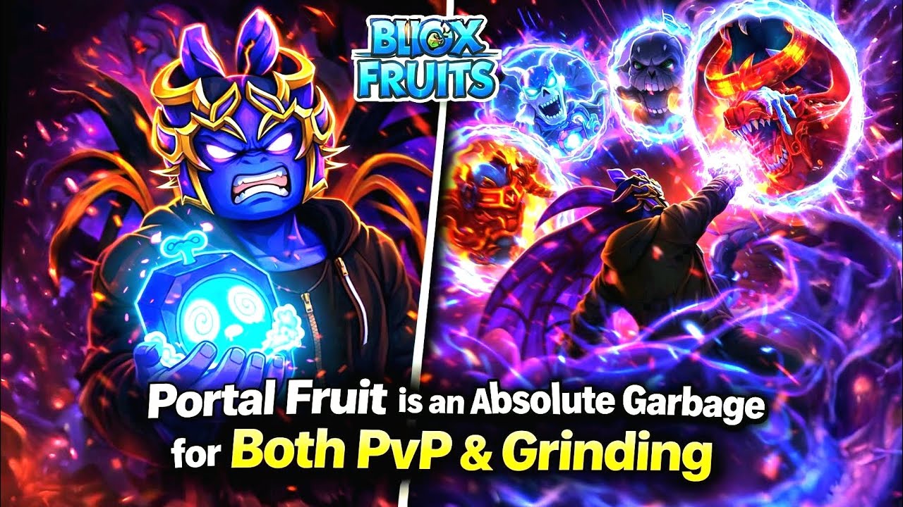Portal Fruit is TRASH?! 😤 Worst Fruit for PvP & Grinding in Blox Fruits!