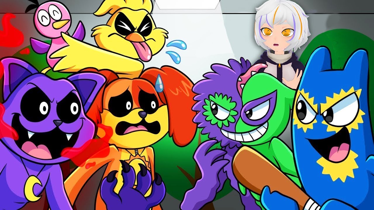 SMILING CRITTERS vs. GARTEN of BANBAN! | ChuyMine REACCIONA a Hornstromp en Español