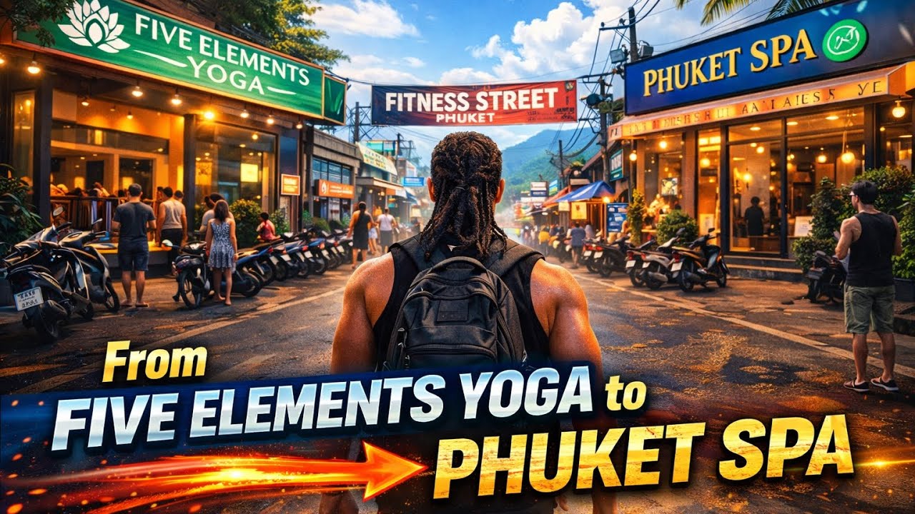 5 элементов йоги в спа-центре Пхукета: познакомьтесь с Fitness Street, когда большинство еще спит