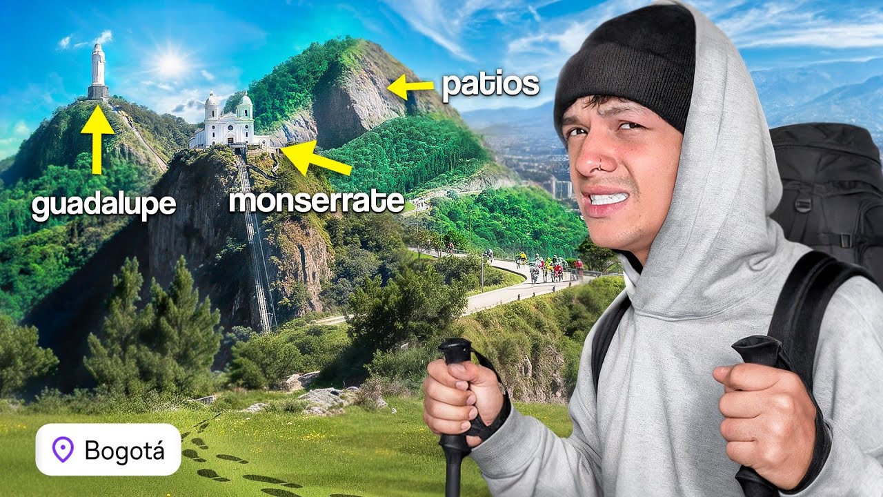SUBÍ MONSERRATE, GUADALUPE Y PATIOS EN UN DIA!  😰