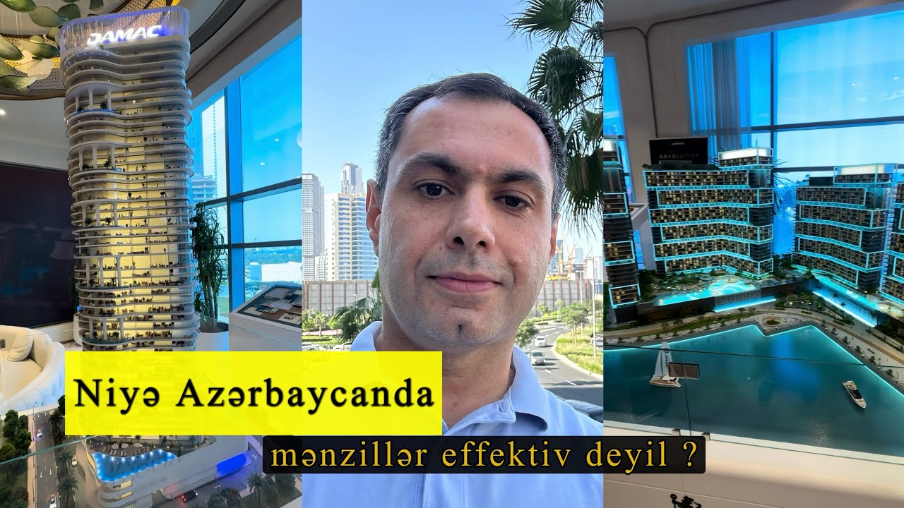 Niyə Azərbaycanda evlər sərfəli deyil? | kvadrat metr və ya yaşam alanı