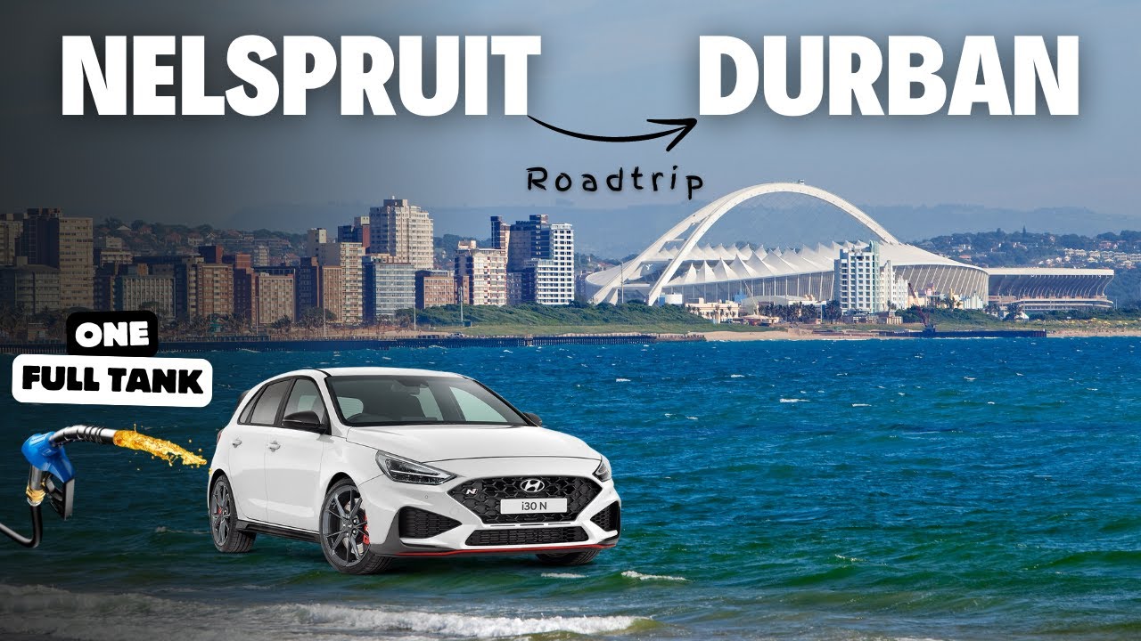 Нельспруит — Дурбан | Один полный бак | Hyundai I30N DCT | Автопутешествие | Через Эсватини