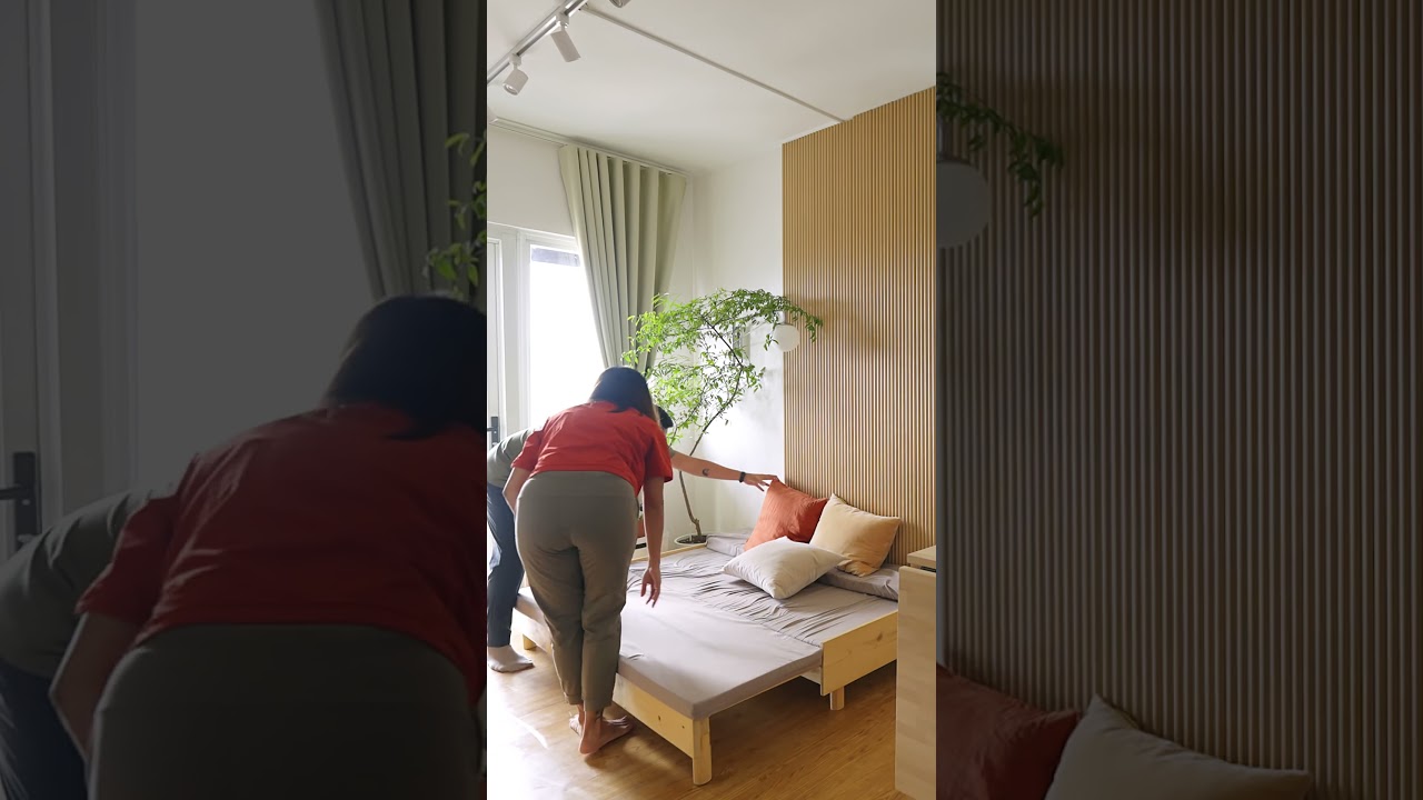 Micro Apartment for Family of 5 #design #multifunctional #interiordesign
