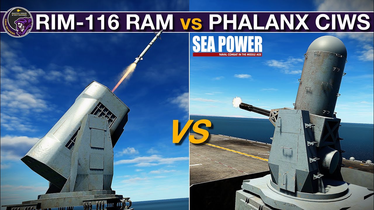 Phalanx CIWS против RIM-116 RAM и SeaRAM: лучшая защита в ближнем бою? | Sea Power