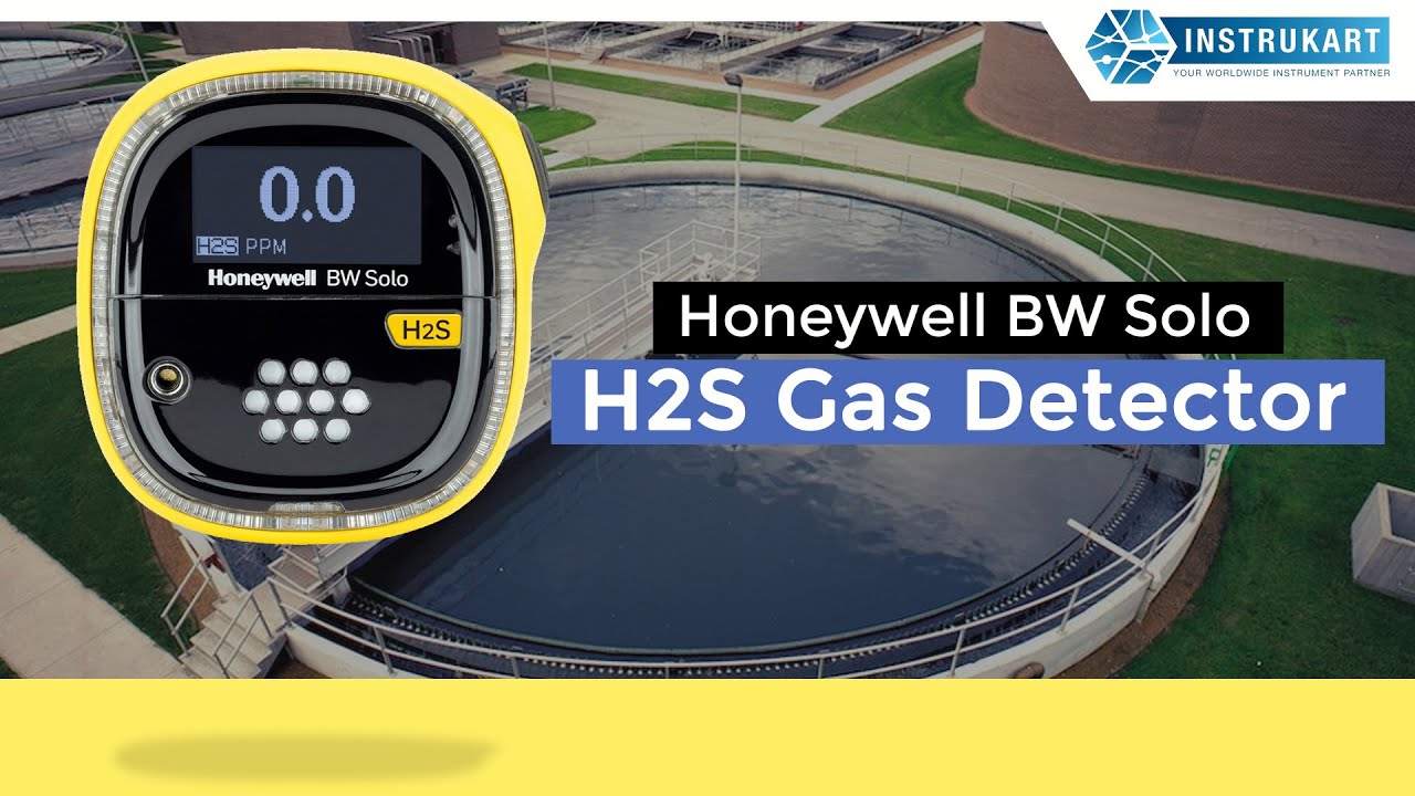 Honeywell BW Solo H2S Gas Detector | Pocket sized Gas Indicator | Instrukart