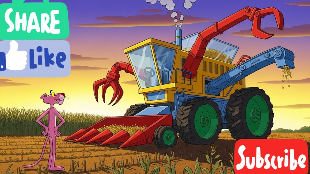 Pink Panther vs The Crazy Corn Machine 🌽😂 | Full Cartoon Episode      TMJR 2.O