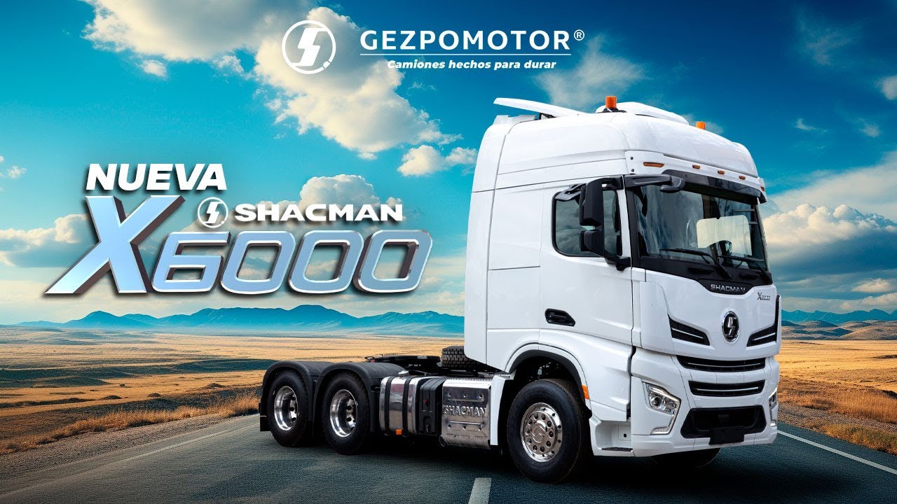¡Llegó la nueva Shacman X6000!  😎😎😎
