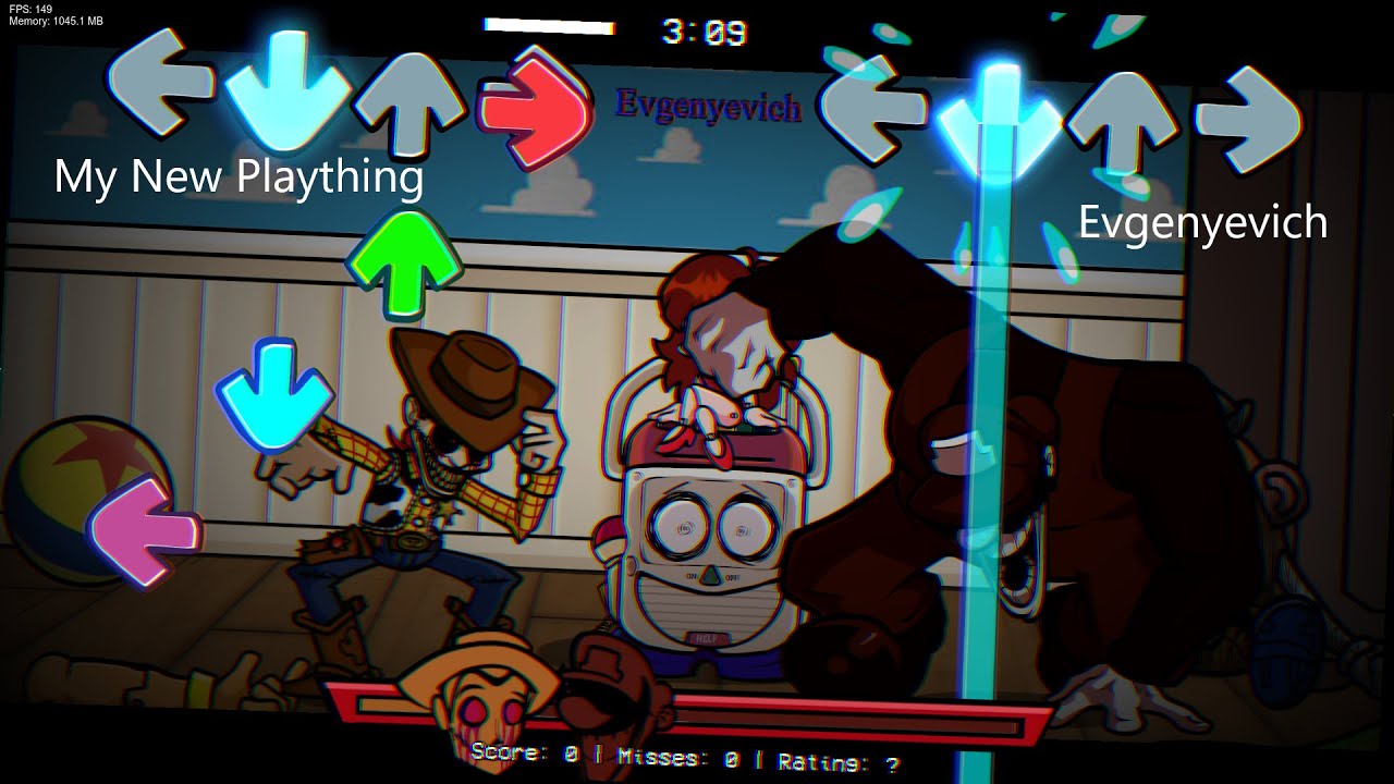 My New Power / My New Plaything but Woody.Exe VS MX sings it (FNF Cover)