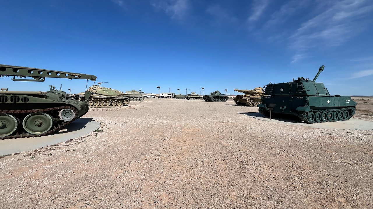 Yuma Proving Grounds Open Air Museum #rvlife #militaryhistory 