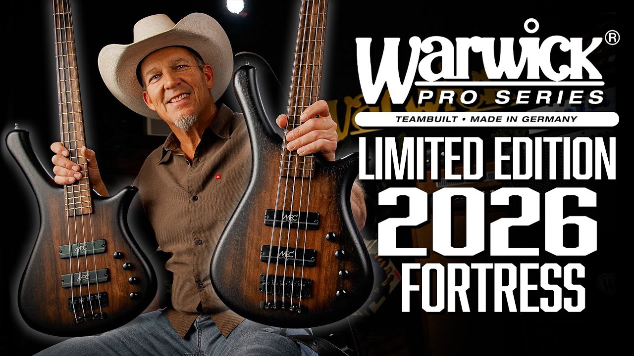 Warwick LIMITED EDITION Fortress 2026 Teambuilt/Pro Series | Demo with Andy Irvine